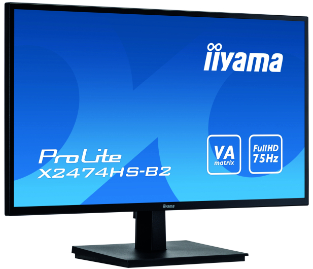 IIYAMA 23.6'' ProLite X2474HS-B2 Czarny - 506641 - zdjęcie 2